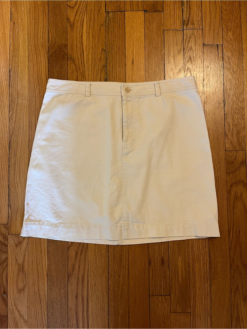 Vintage Gap y2k Khaki Cotton Mini Skirt